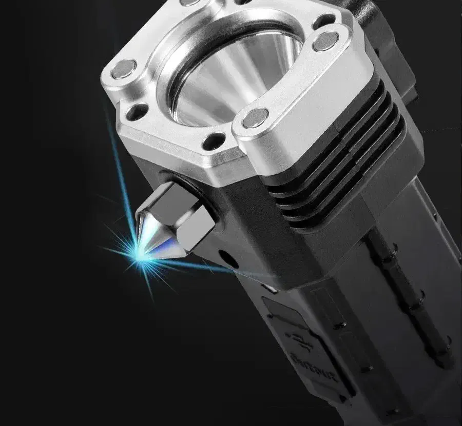 چراغ قوه اضطراری ۸ کاره Torch/ضدآب/ پاوربانک/ چکش|کوهنوردی و کمپینگ|لواسان, |دیوار