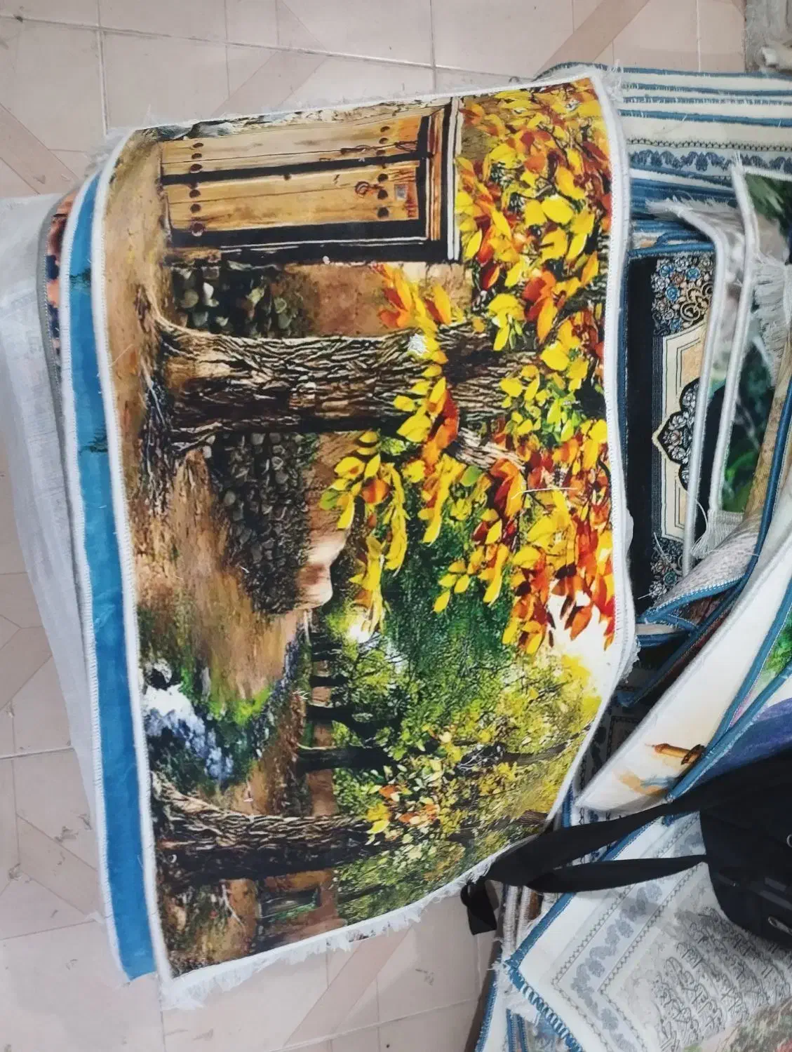 تابلو فرش فانوس|تابلو فرش|اراک, |دیوار