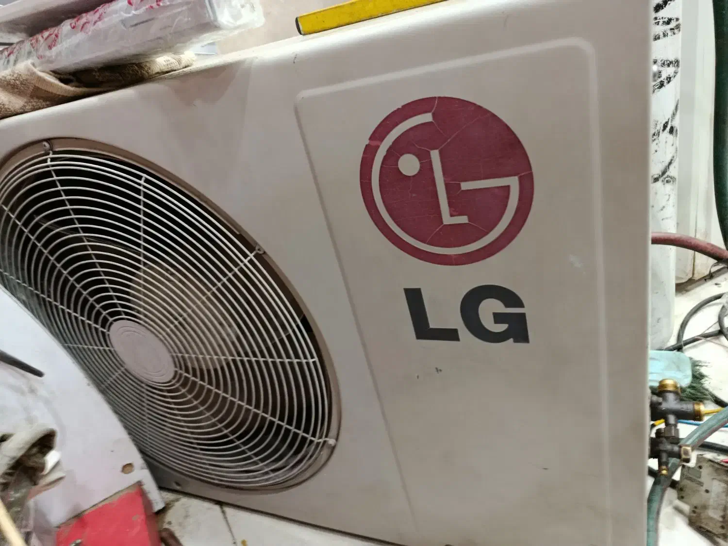 کولر گازی 24 ال جی پنل آینه ای|کولر گازی و فنکوئل|قدس, شهرک فرزان|دیوار