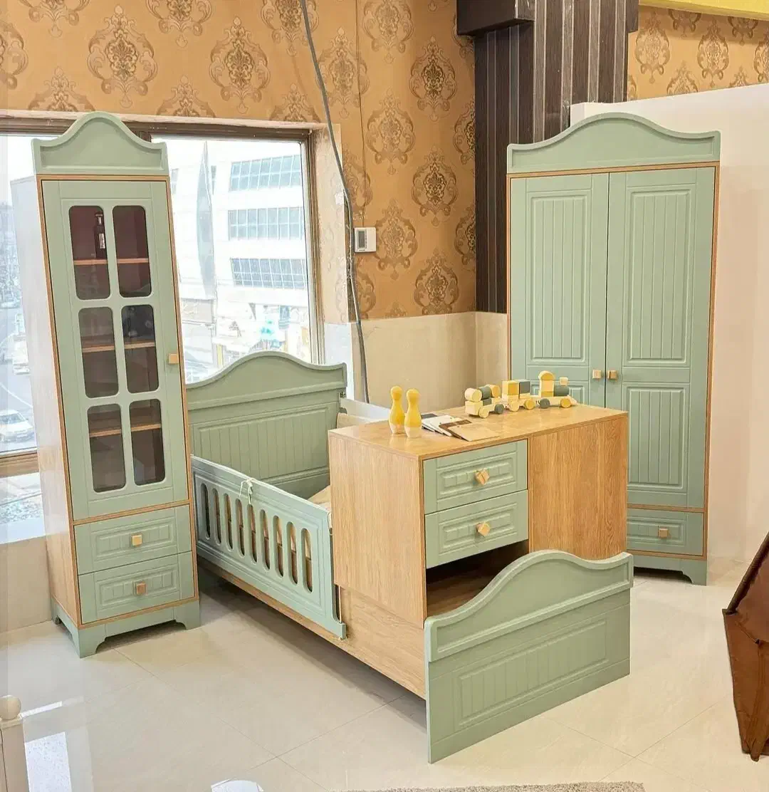 تخت کودک نوجوان سوییس|تخت و سرویس خواب|شیراز, سلطان آباد|دیوار