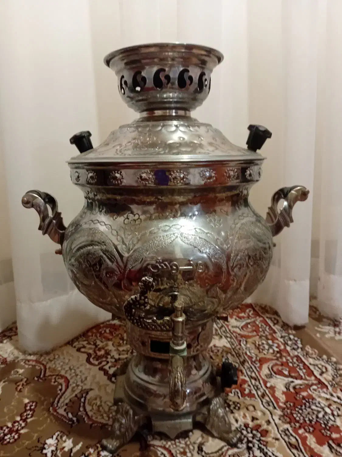 سماور ۸لیتری|سماور، چایساز، قهوهساز|همدان, |دیوار