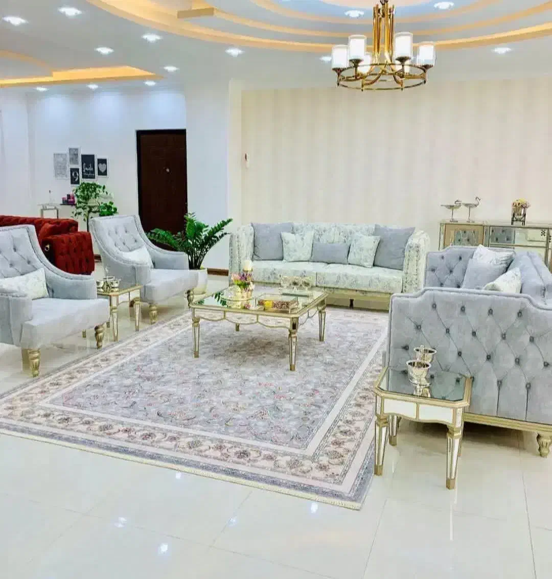 4عدد قالی 9 متری گل برجسته|فرش|سیرجان, |دیوار