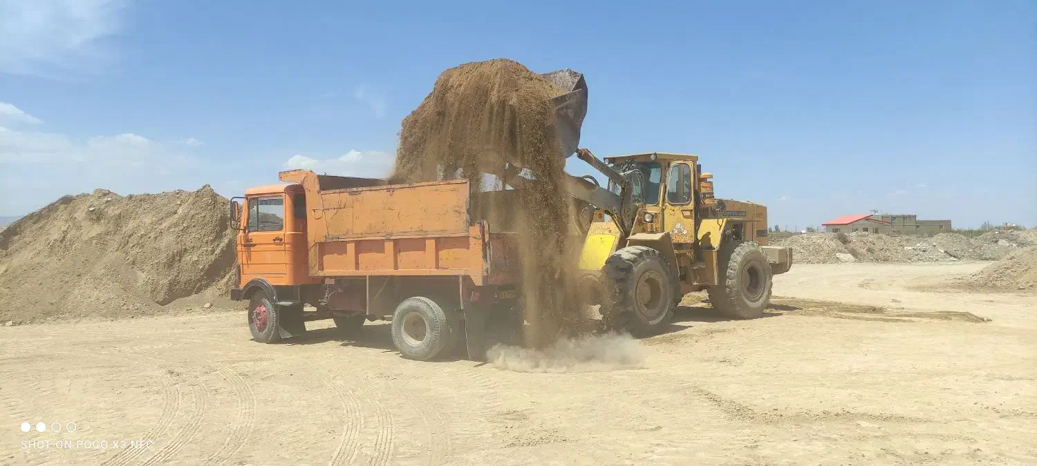 خاور کمپرسی اجر ماسه سنگ|خدمات حمل و نقل|اراک, |دیوار