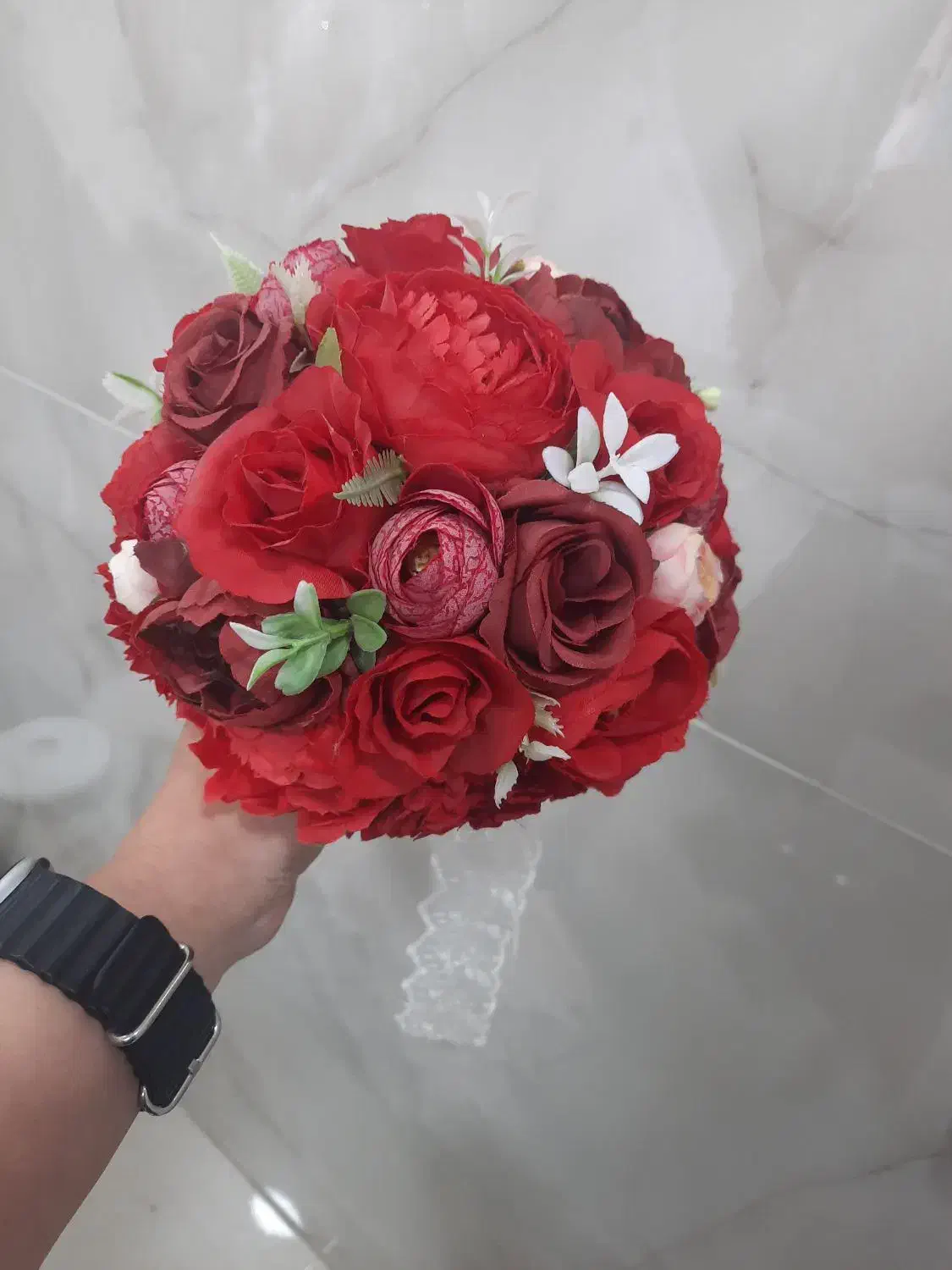 فروش دسته گل عروس هرکدام ۵۰۰ت|صنایع دستی و سایر لوازم تزئینی|بندر ماهشهر, |دیوار