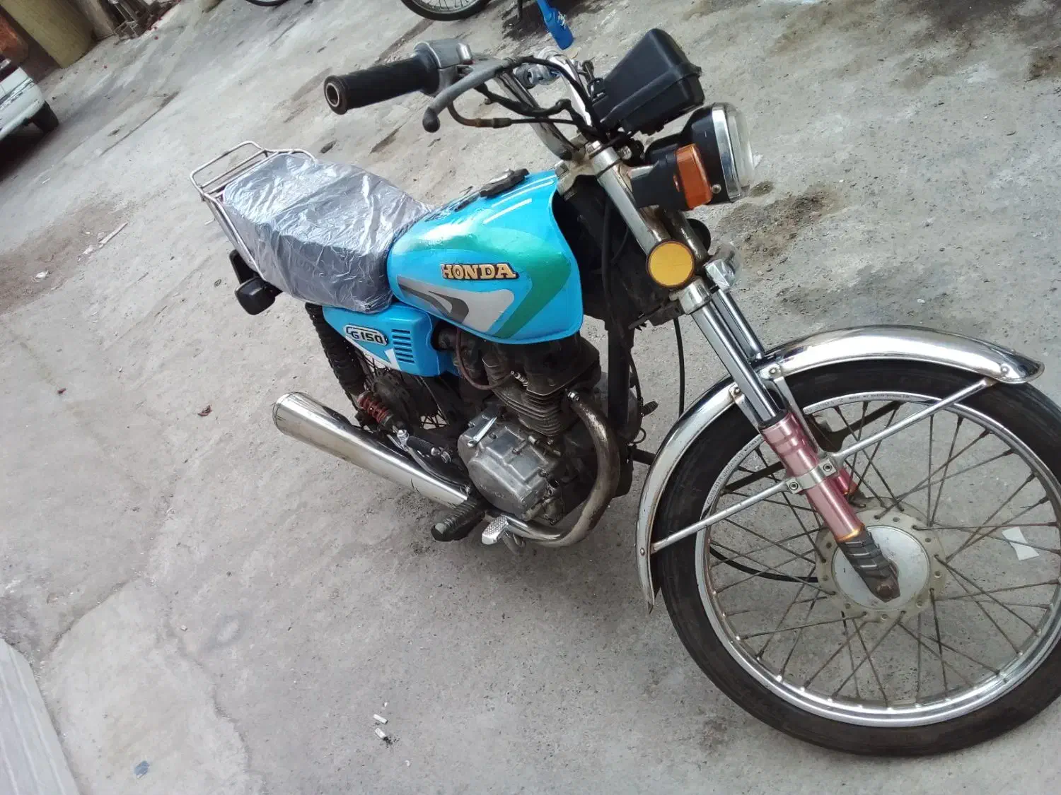 موتور هوندا ۱۲۵ مزاییده|موتورسیکلت|رشت, پیرکلاچای|دیوار