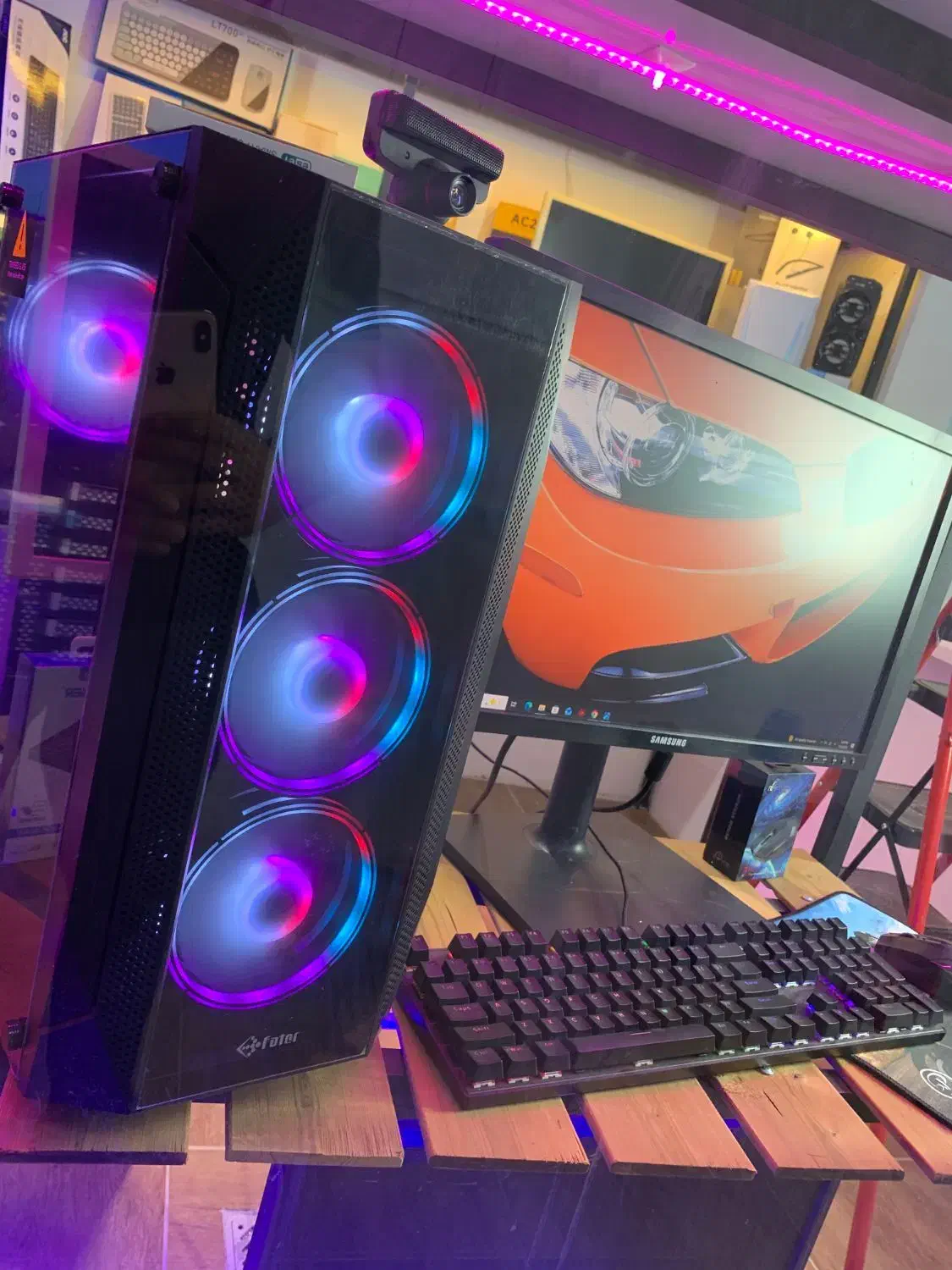 فروش ویژه سیستم گیمینگ RGB|رایانه رومیزی|اهواز, گلستان|دیوار