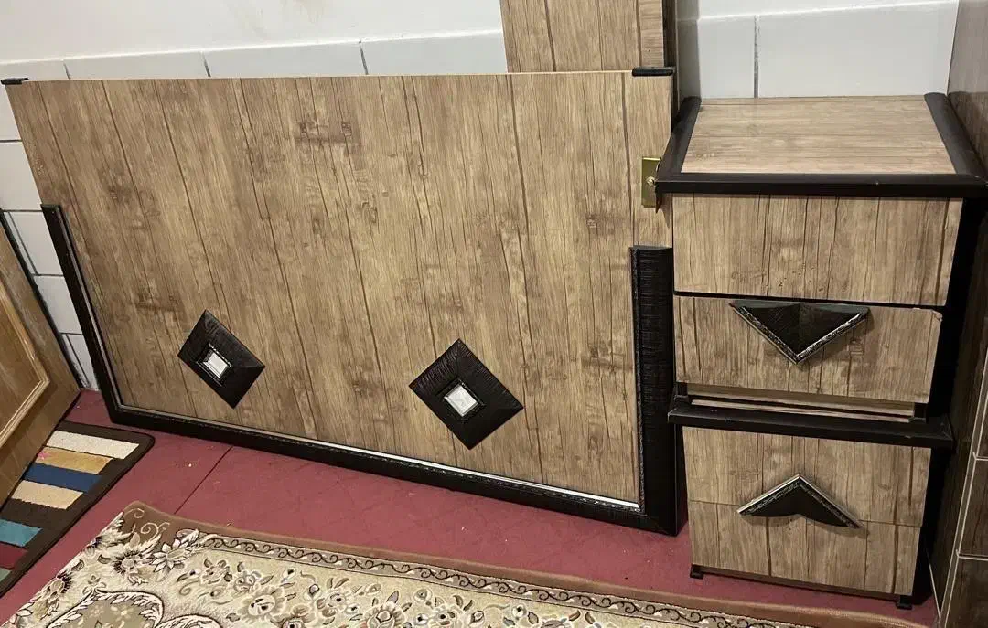 تخت خواب ام دی اف|تخت و سرویس خواب|شهرکرد, |دیوار