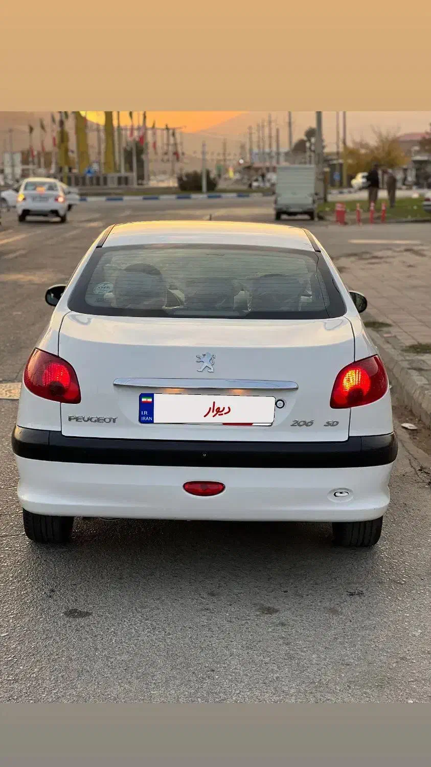 پژو ۲۰۶ sd tu5|خودرو سواری و وانت|ارومیه, |دیوار