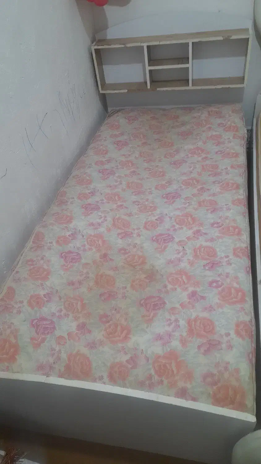 تخت یه نفره|تخت و سرویس خواب|امیدیه, |دیوار