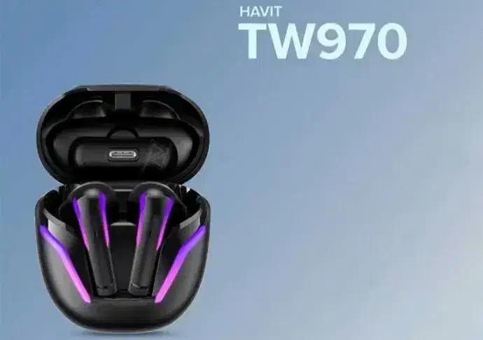 ایرپاد حرفه ای HAVIT TW970 با RGB|لوازم جانبی موبایل و تبلت|سیرجان, |دیوار