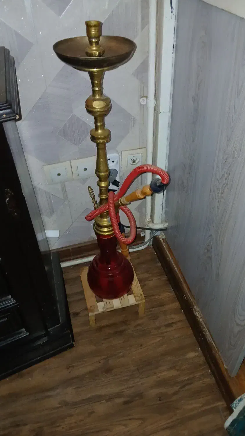 قلیان برنجی|کلکسیون اشیاء عتیقه|پردیس, فاز ۴|دیوار