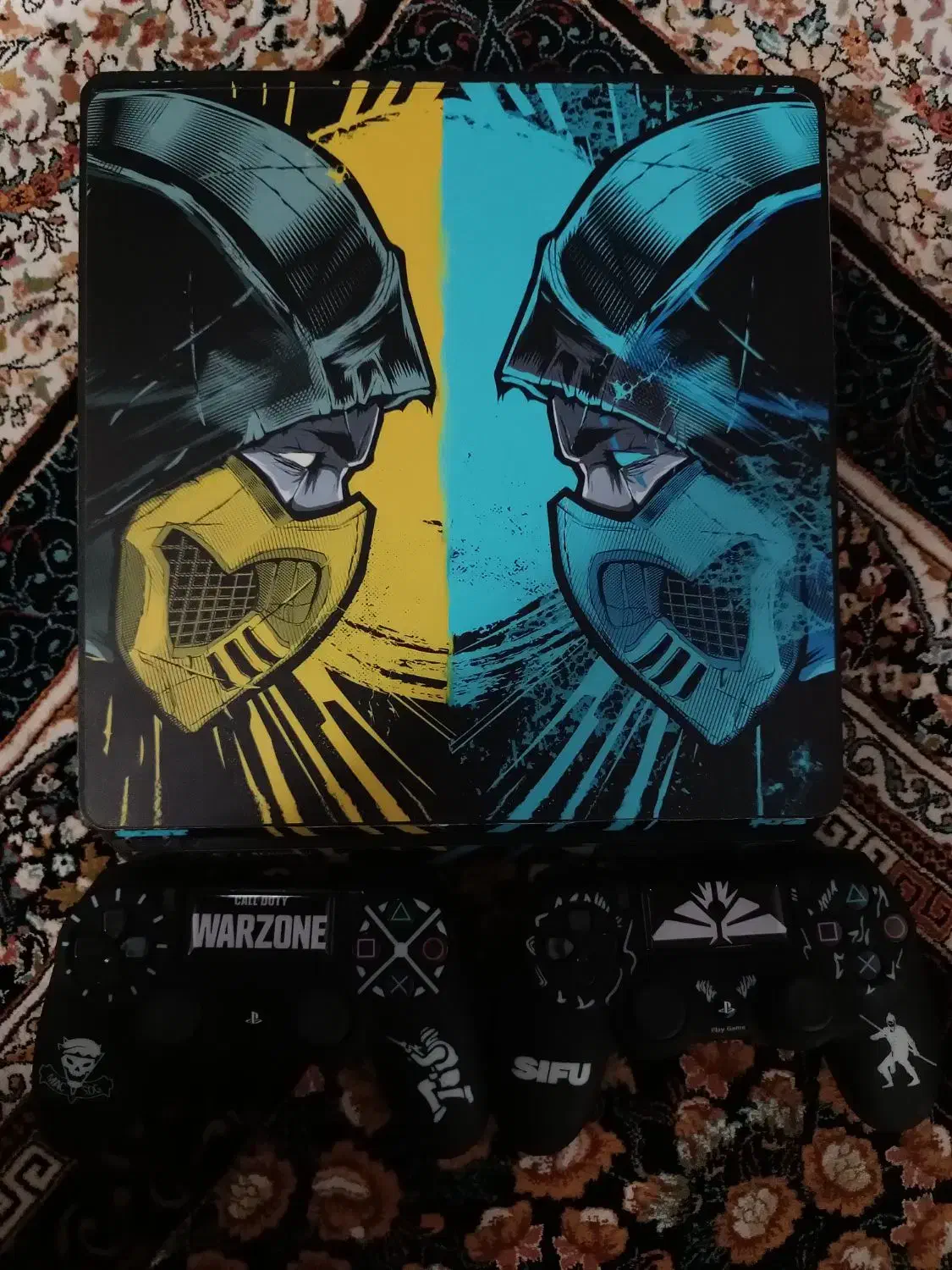 ps4 Slim 1tb(کپی خور)|کنسول، بازی ویدئویی و آنلاین|کرمان, |دیوار