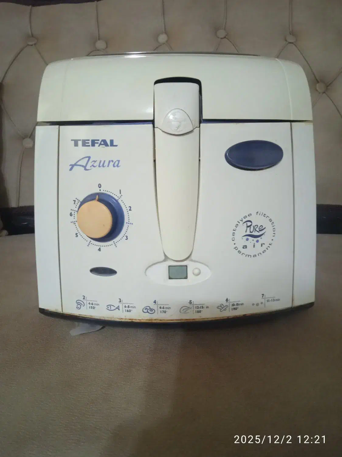 سرخ کن مارک تفال TEFAL اصل|اجاق گاز و لوازم برقی پختوپز|رشت, منظریه|دیوار