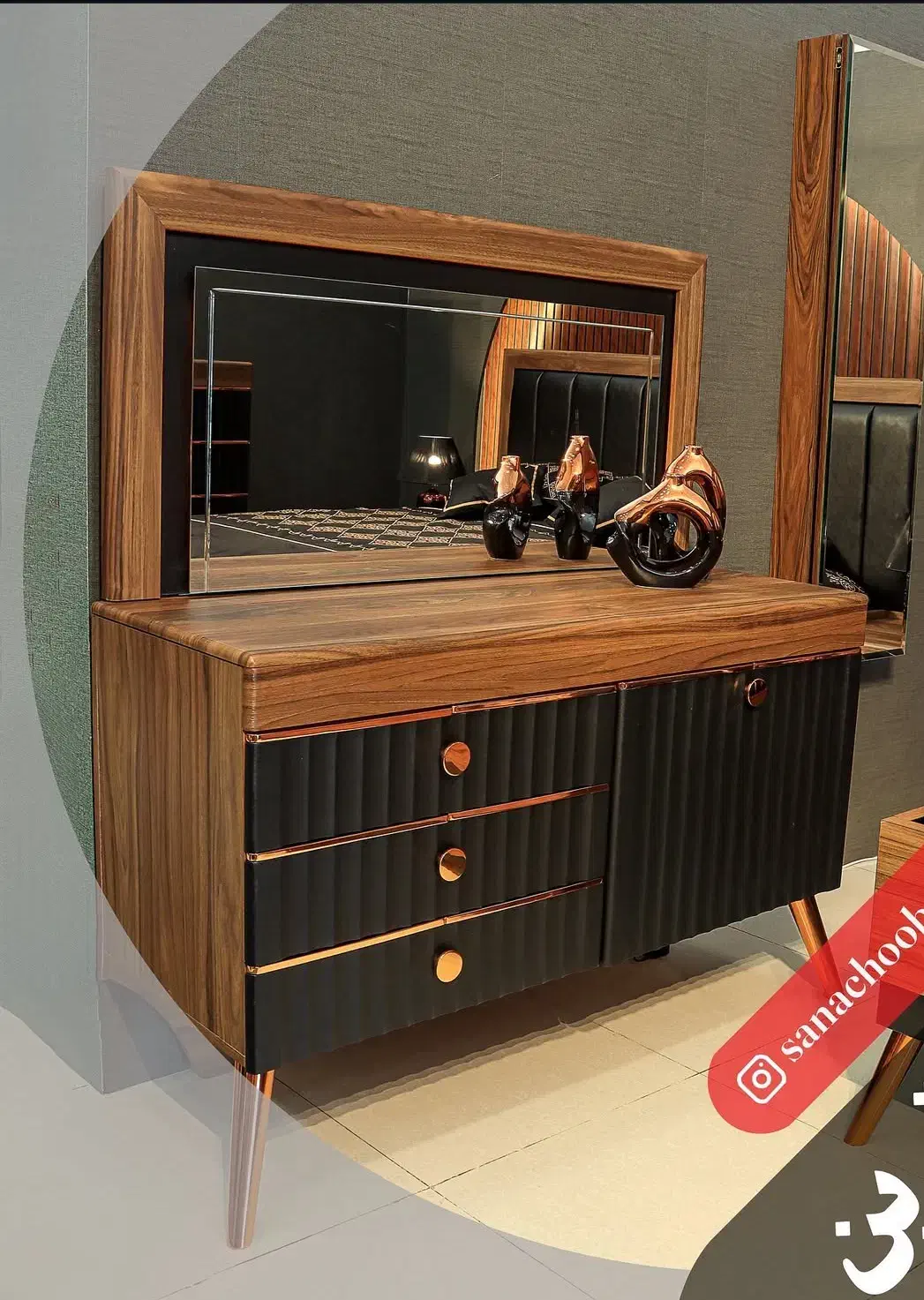 سرویس تختخواب آترین سناچوب|تخت و سرویس خواب|تنکابن, |دیوار