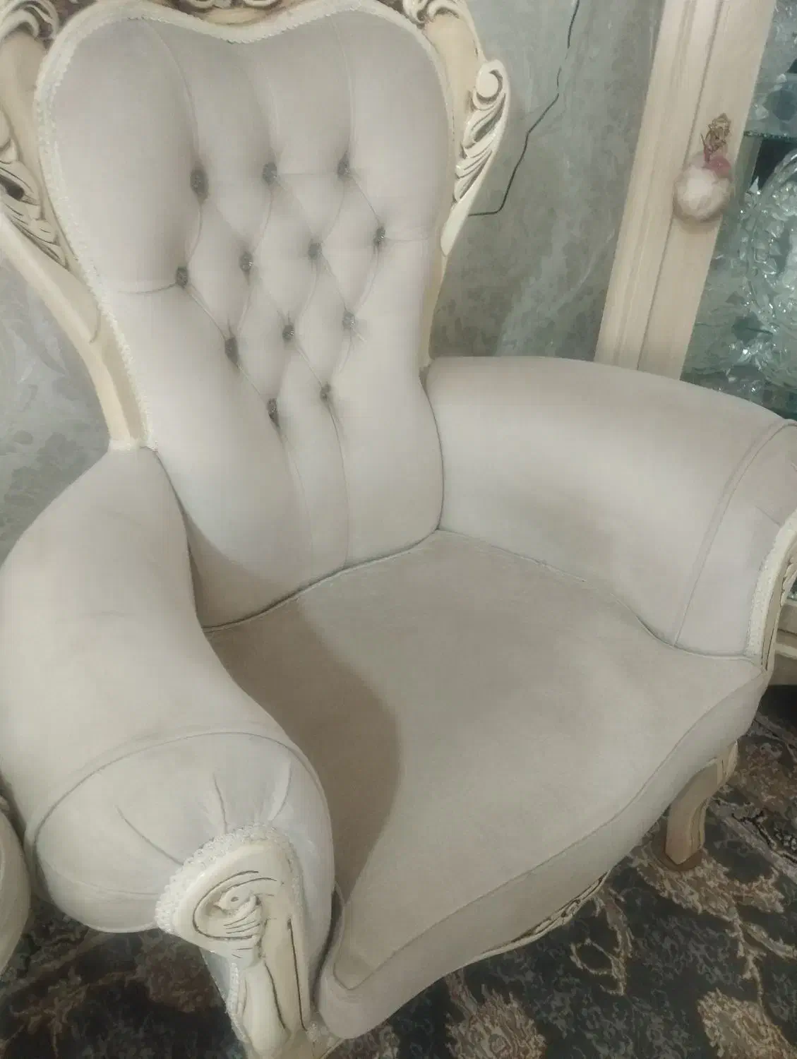 مبل هفت نفره|مبلمان خانگی و میز عسلی|اقبالیه, |دیوار