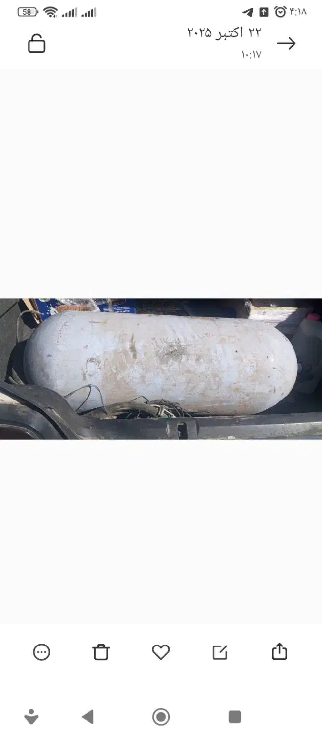 فروش گاز سی ان جی با همه وسایل چهار تومن|قطعات یدکی و لوازم جانبی|آباده, |دیوار