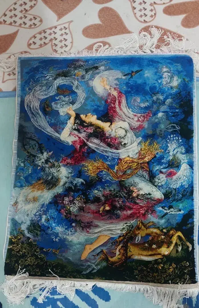 فروش تابلو فرش دستبافت|تابلو فرش|قم, کلهری|دیوار