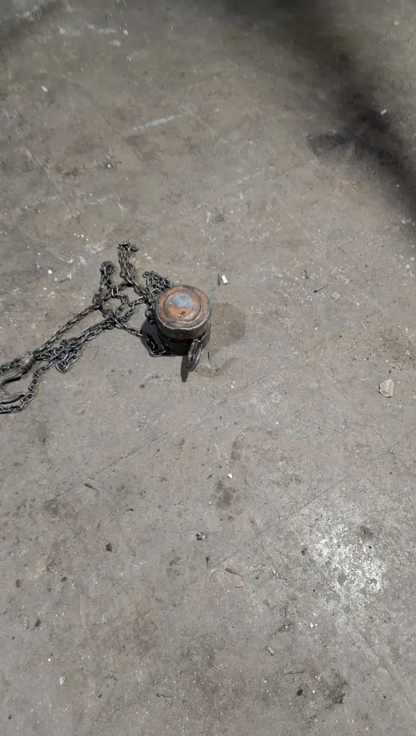 جرثقیل دستی یک تن کامل و شاسی|ابزارآلات|آفتاب, |دیوار