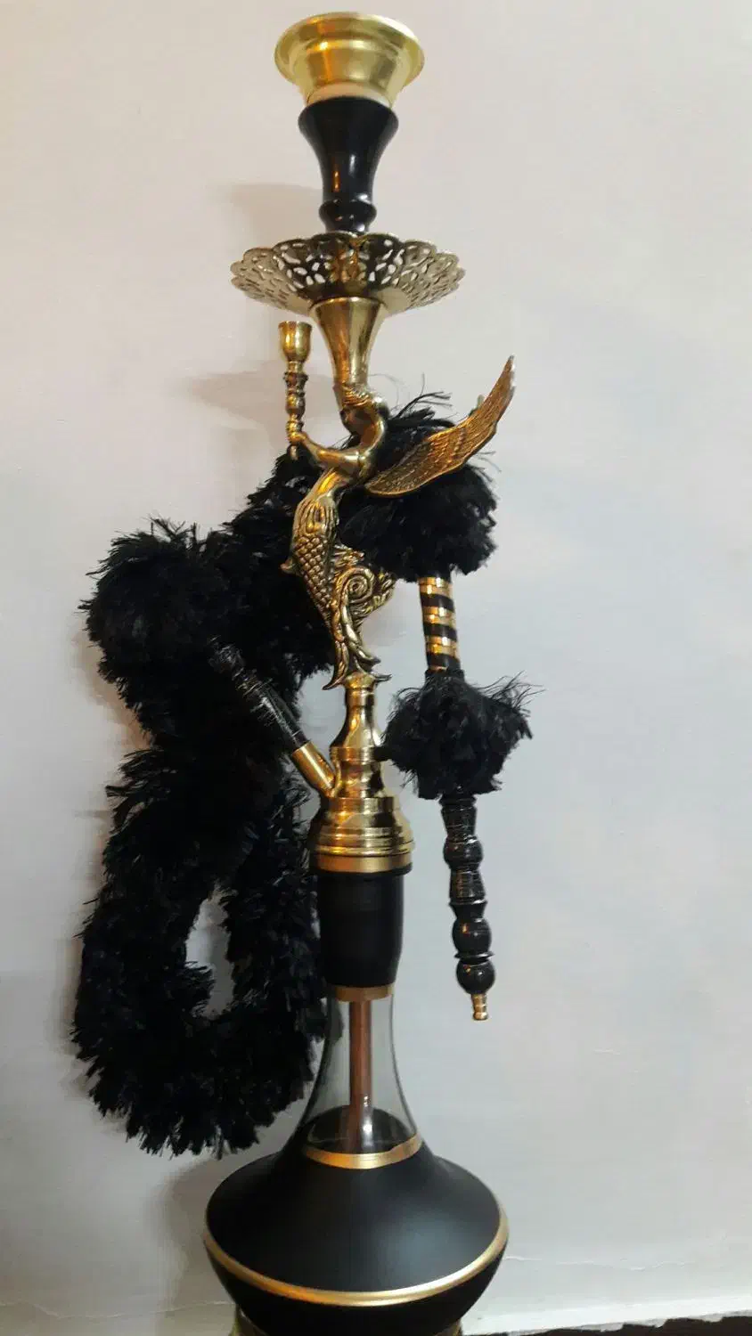 سماور زغالی یا ذغالی و قلیون یا قلیان برنجی|سماور، چایساز، قهوهساز|تهران, فرحزاد|دیوار