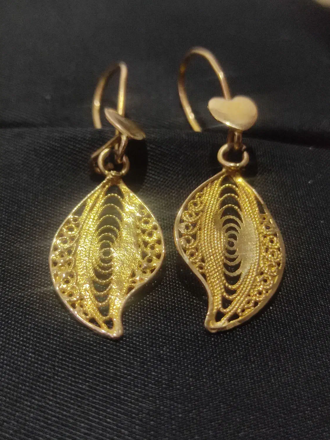 گوشواره طلای زیبا|جواهرات|دهدشت, |دیوار