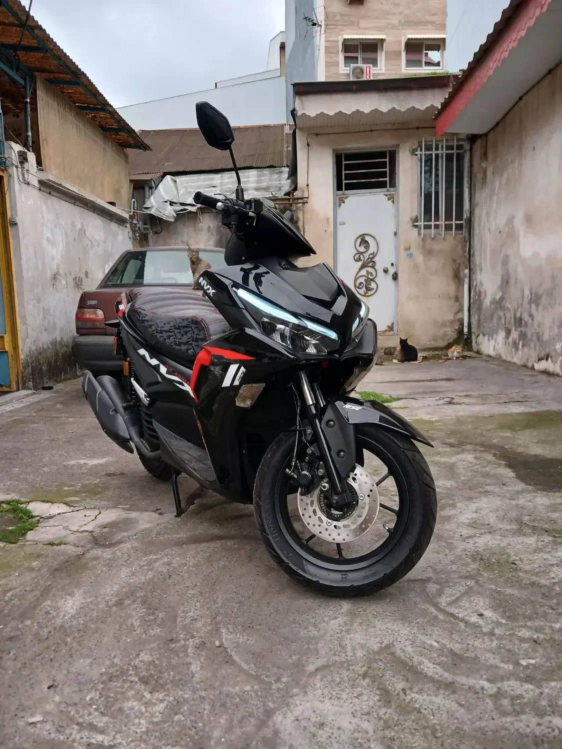 آیروکس ۱۵۵کبیر|موتورسیکلت|رشت, شالکو|دیوار