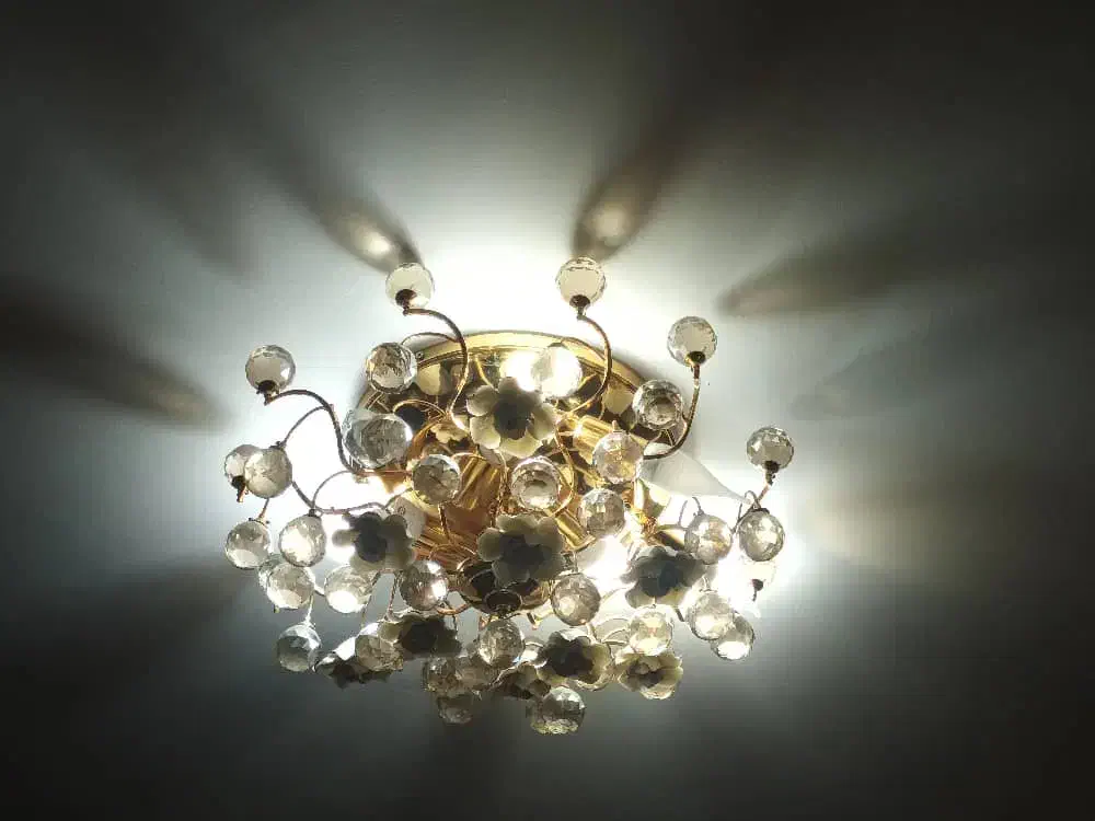 ۳ عدد لوستر فانتزی|لوستر و چراغ آویز|میانه, |دیوار