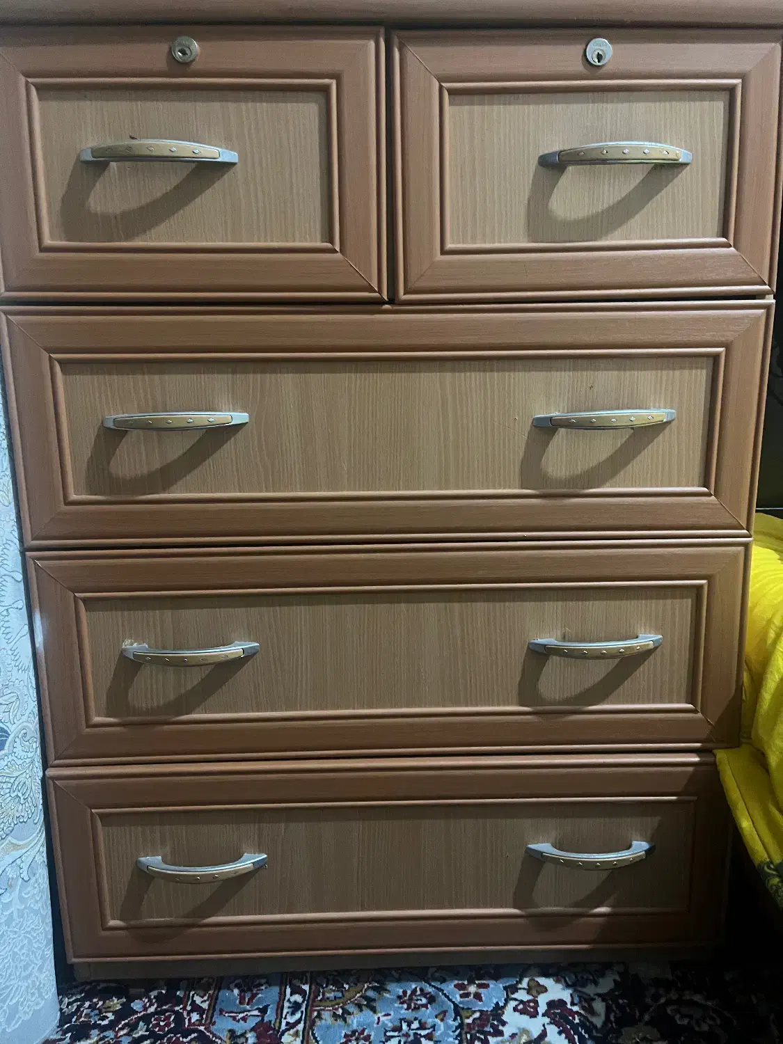 کشو قهوهای سالم|جاکفشی، کمد، دراور|نسیمشهر, |دیوار