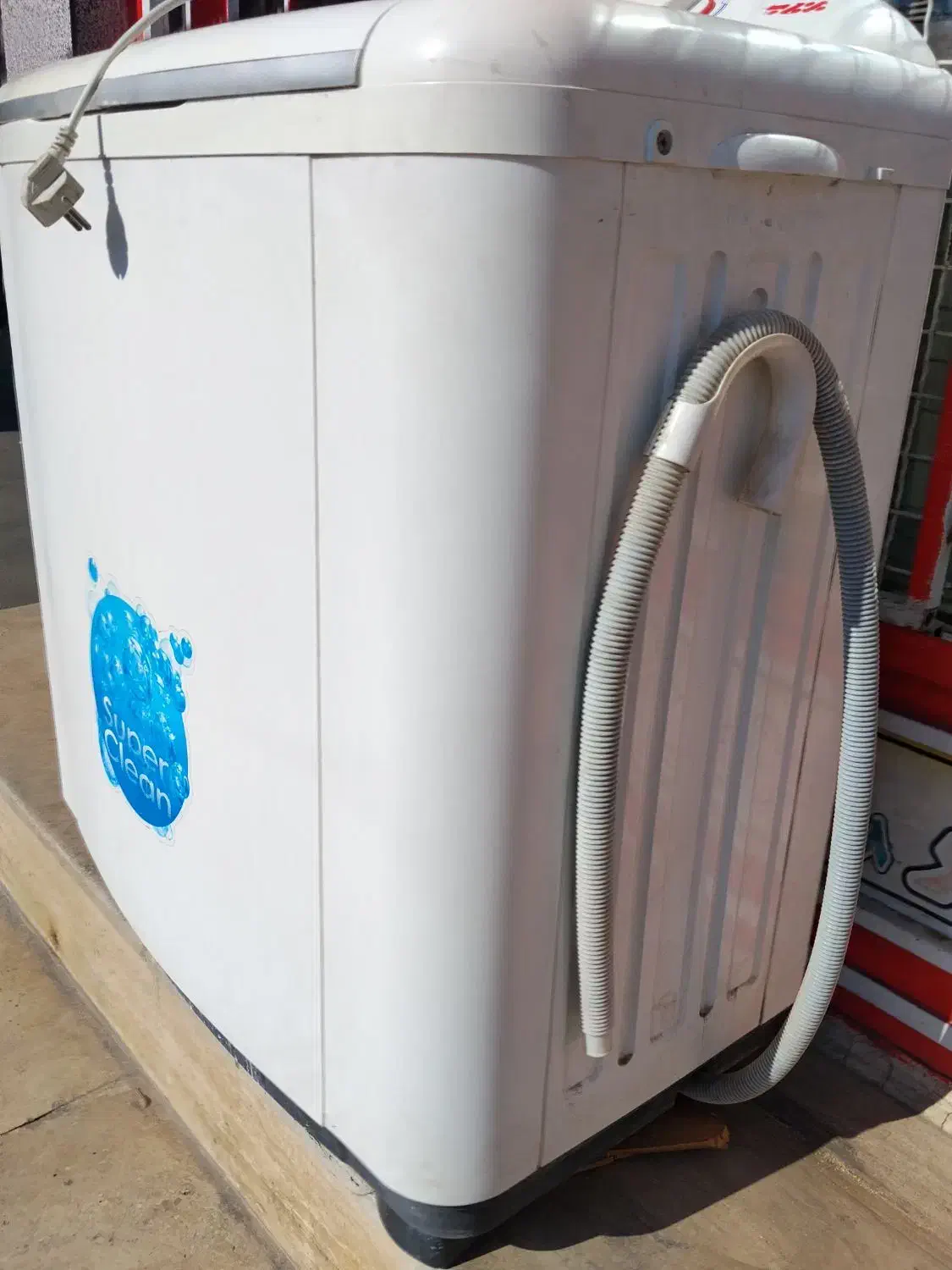 لباسشویی دوقلو برفاب هفت کیلویی|ماشین لباسشویی و خشک‌کن لباس|قرچک, باقرآباد|دیوار