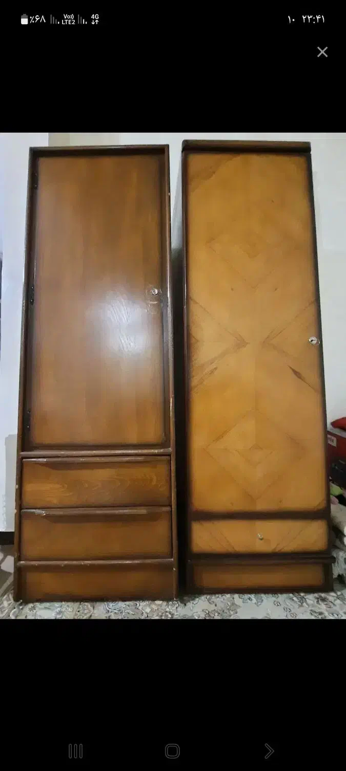 دوعددکمددرحدنو|جاکفشی، کمد، دراور|اهواز, کیان اباد|دیوار