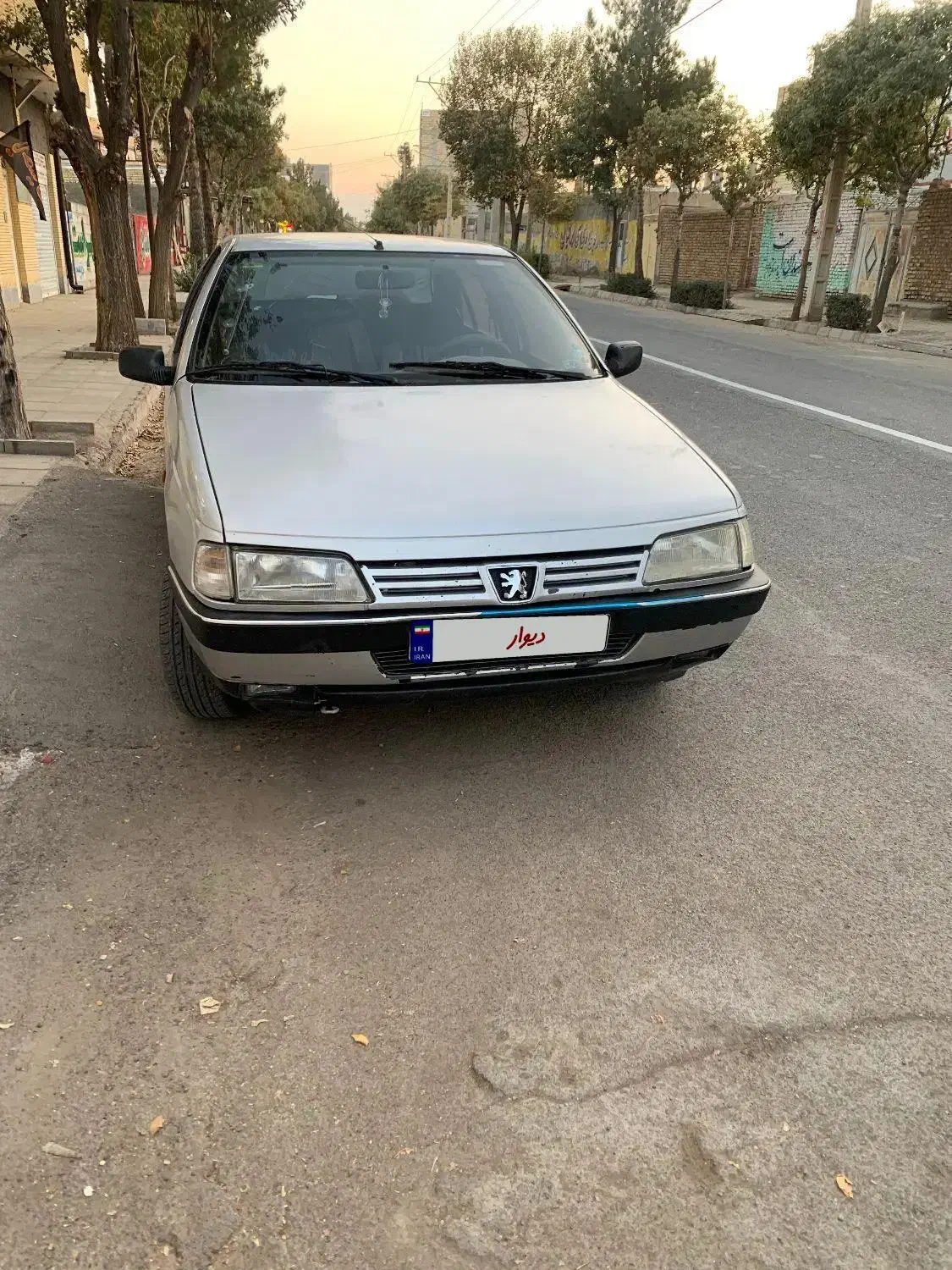 پژو۴۰۵ نقره ای دوگانه کارخانه ای مدل۸۶|خودرو سواری و وانت|جوین, |دیوار