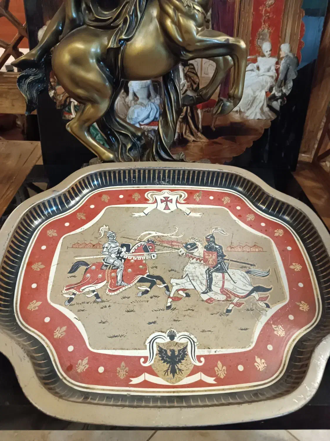 سینی آنتیک|کلکسیون اشیاء عتیقه|محمدشهر, همایون ویلا|دیوار