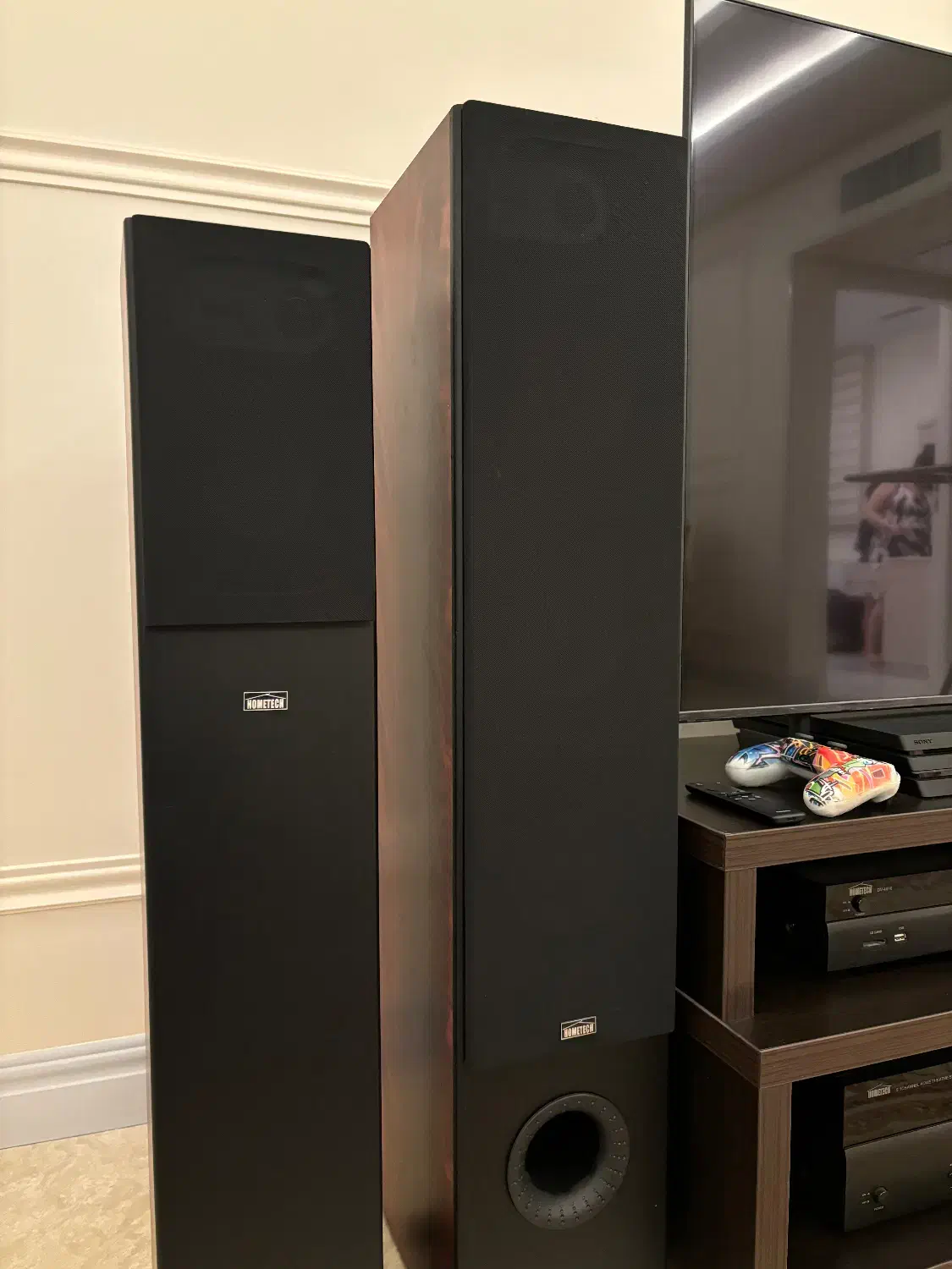 سیستم صوتی هوم تک نو  و میز تی وی|سیستم صوتی خانگی|تهران, حکیمیه|دیوار