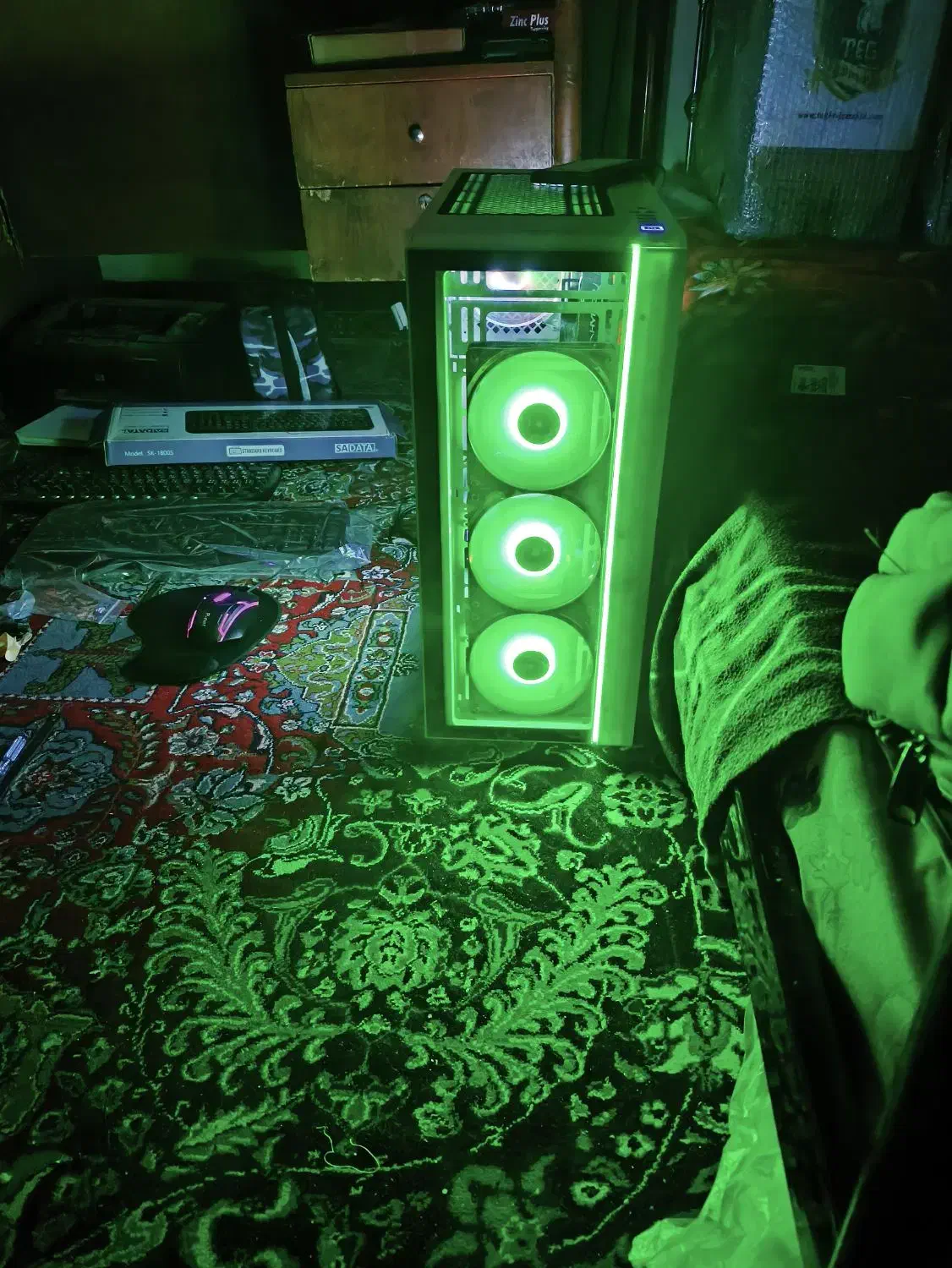 کیس گیمینگ deep cool v3|رایانه رومیزی|خرمآباد, |دیوار