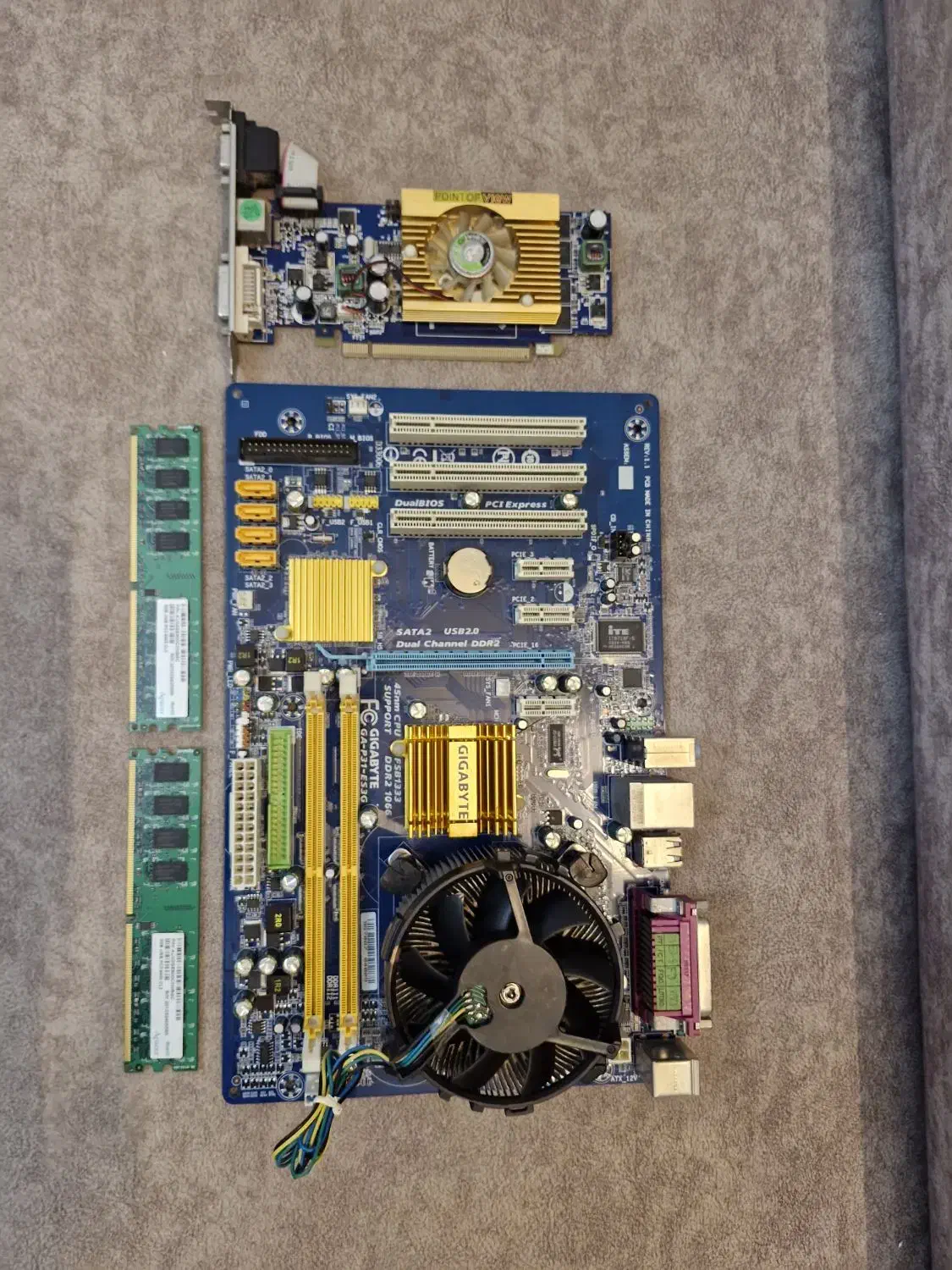 مادربرد گیگابایت و رم و کارت گرافیک|قطعات و لوازم جانبی رایانه|بابل, |دیوار