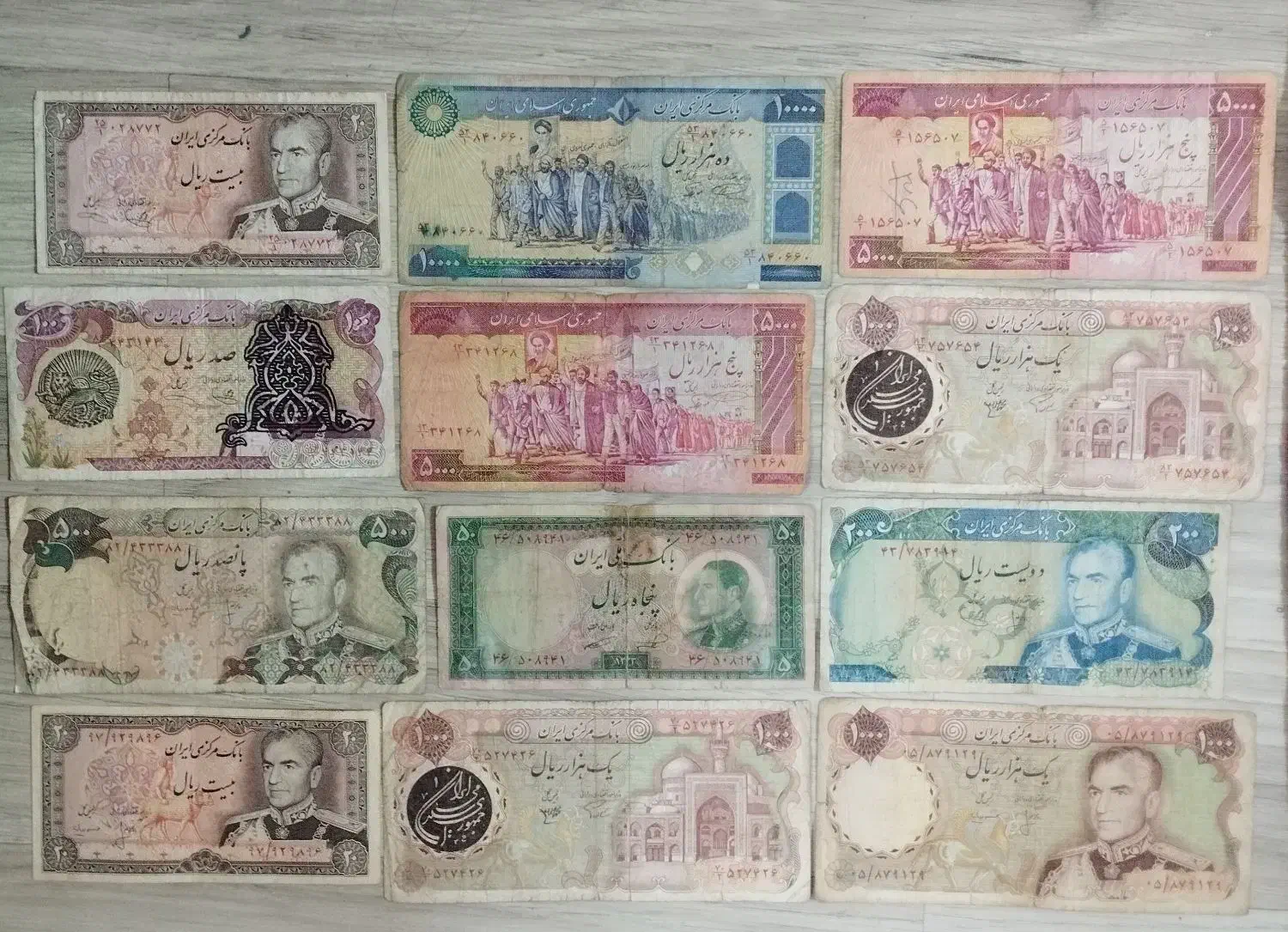 اسکناسهای پهلوی|کلکسیون سکه، تمبر، اسکناس|مشهد, فرهنگ|دیوار
