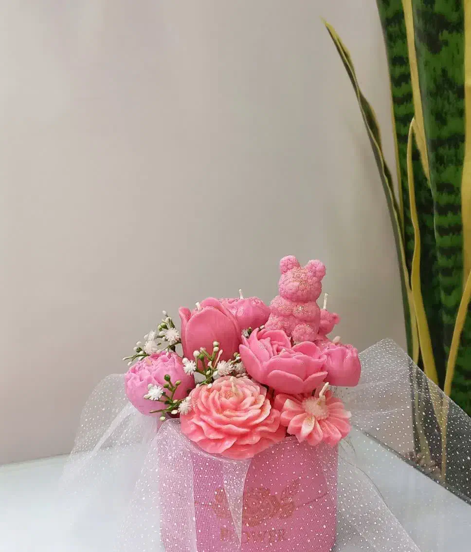 باکس گل شمعی ماندگار|گل مصنوعی|ری, دولت‌آباد|دیوار