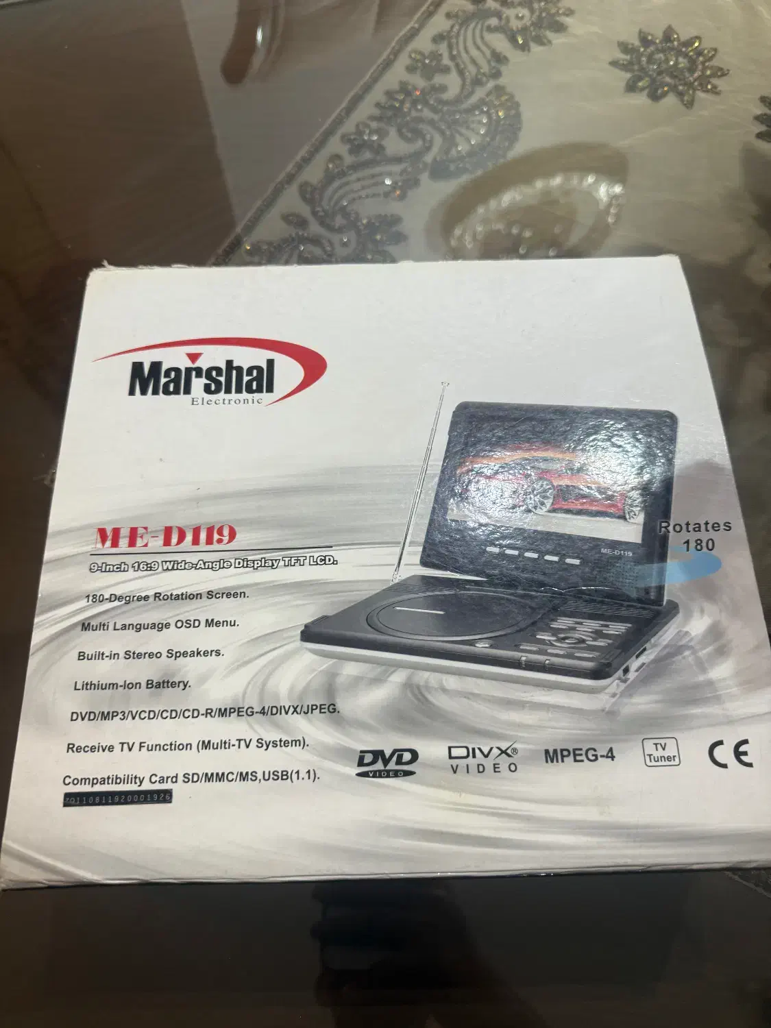 دی وی دی پلیر مارشال|پخش‌کننده DVD و ویدیو|تهران, مهران|دیوار