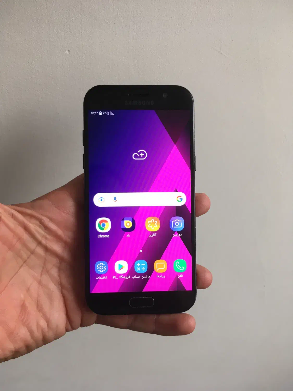 سامسونگ a5 مشکی 2017|موبایل|تهران, مدائن|دیوار