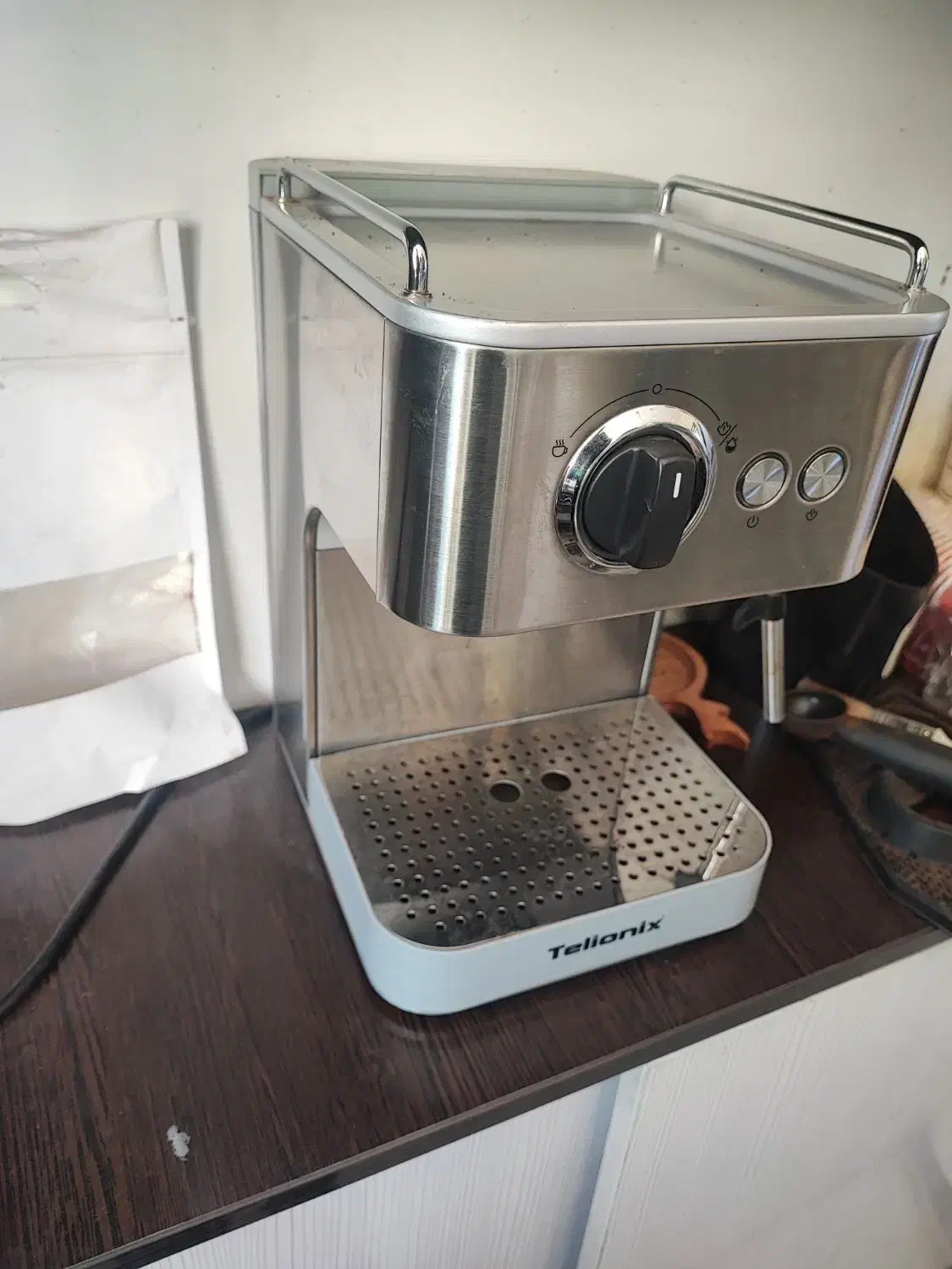 اسپرسو ساز تلیونیکس ایتالیایی|سماور، چایساز، قهوهساز|فولادشهر, مسکن مهر فولادشهر|دیوار