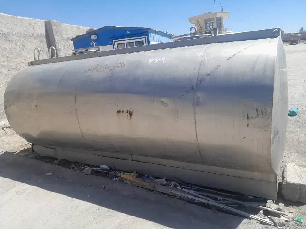 تانک استیل دوجداره حمل شیر|قطعات یدکی و لوازم جانبی|تیران, |دیوار