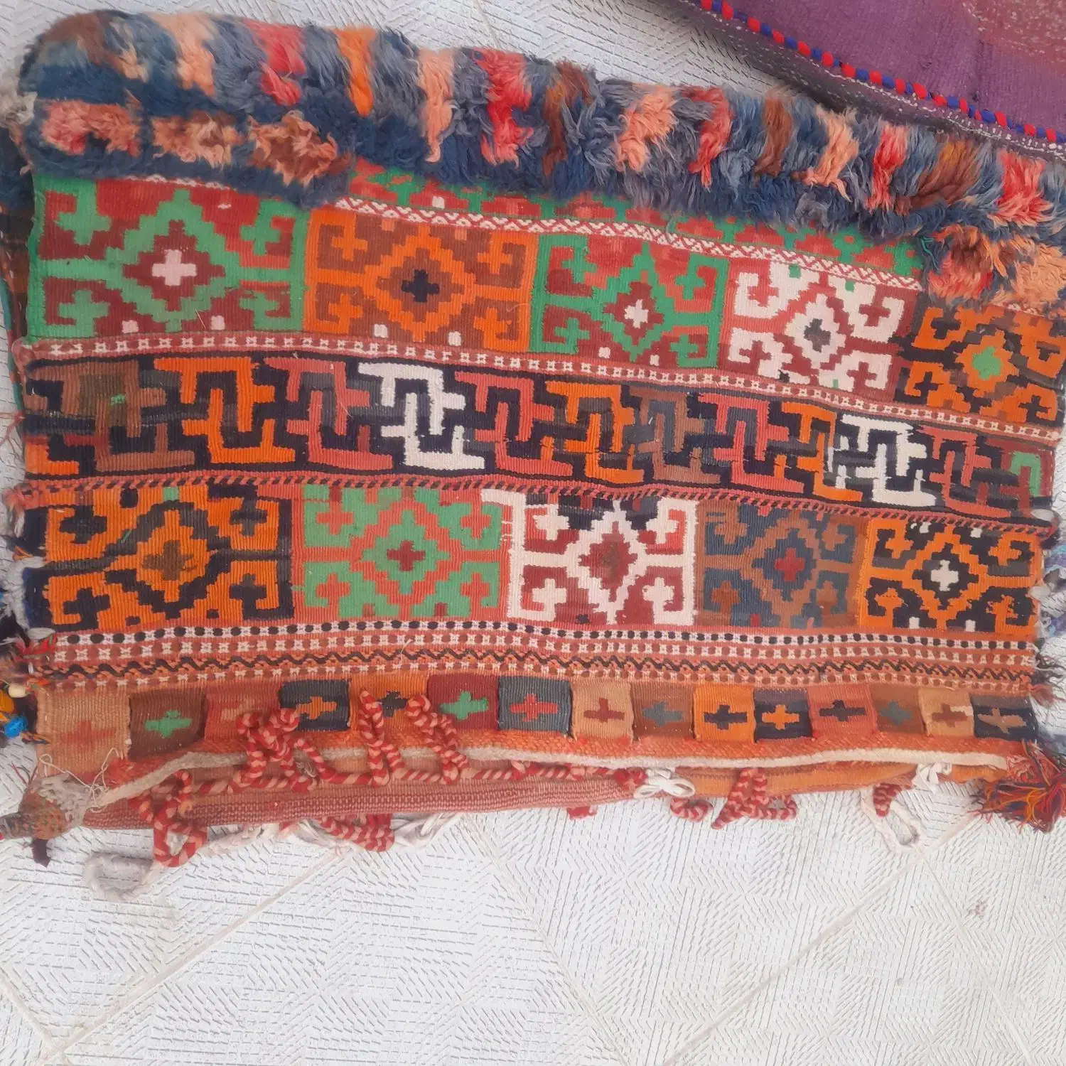 خورجین|گلیم، جاجیم، گبه|مسجد سلیمان, |دیوار