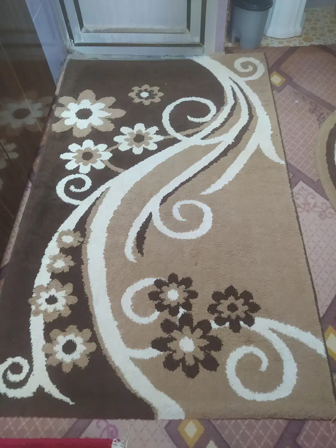 گلیم فرش ۱×۱/۵،دوتا قالیچه پادری|گلیم، جاجیم، گبه|نجفآباد, کهریزسنگ|دیوار