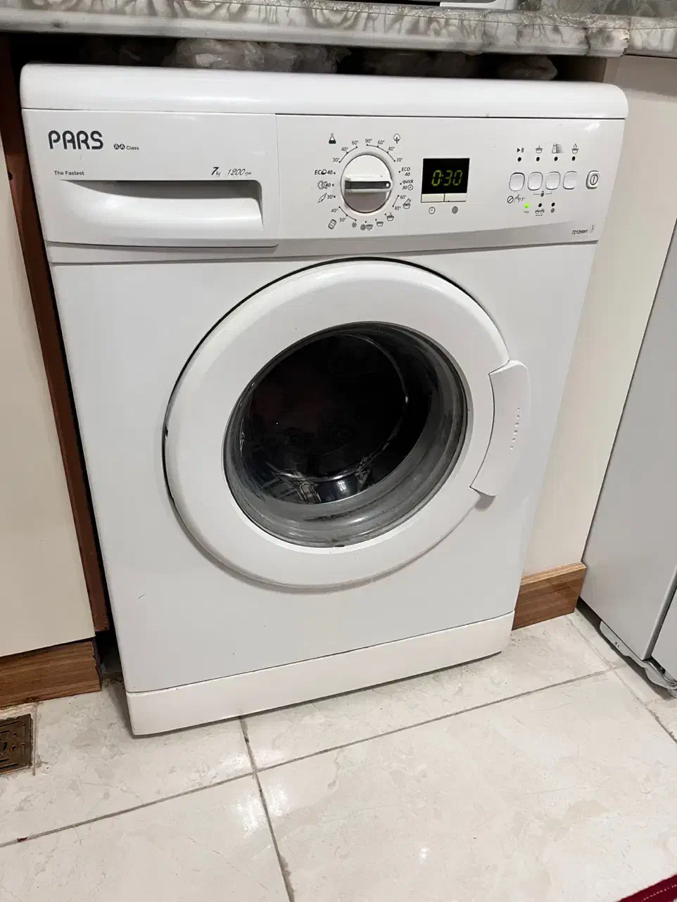 لباسشویی پارس ۷ کیلویی|ماشین لباسشویی و خشک‌کن لباس|مشگین شهر, |دیوار