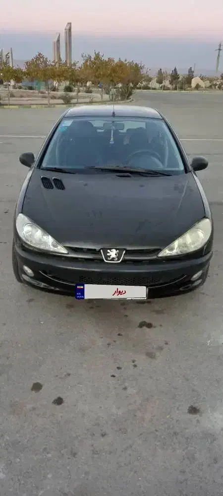 فروش ۲۰۶ مشکی،مدل ۸۲،تیپ ۳|خودرو سواری و وانت|فردیس, شهرک راه آهن|دیوار