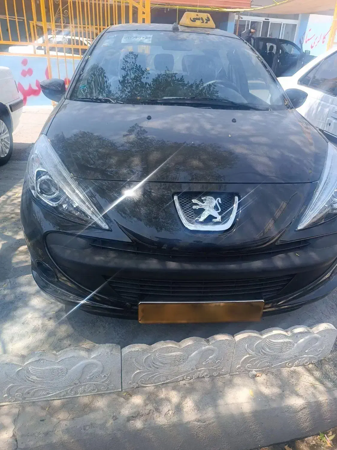 207 مشکی  سقف فلز مدل 404 صفر کیلومتر|خودرو سواری و وانت|فسا, |دیوار