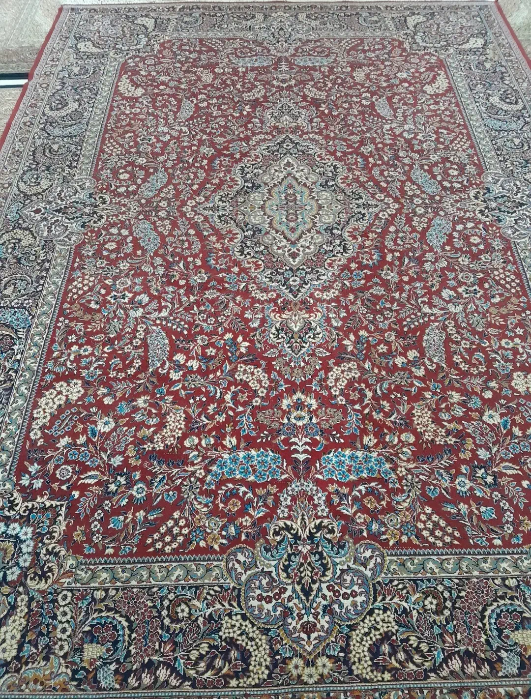 فرش ۱۲ متری ماشینی و کناره ۱×۳ دستبافت|فرش|تهران, آزادشهر|دیوار