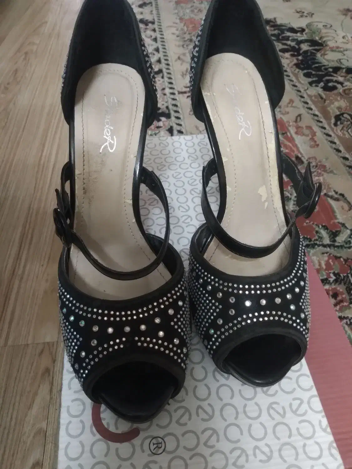 کفش مجلسی سایز ۳۹ تمز|کیف، کفش، کمربند|حبیب آباد, |دیوار