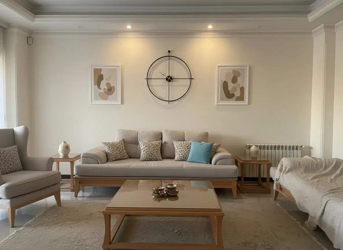 ساعت مینیمال|ساعت دیواری و تزئینی|تهران, صادقیه|دیوار