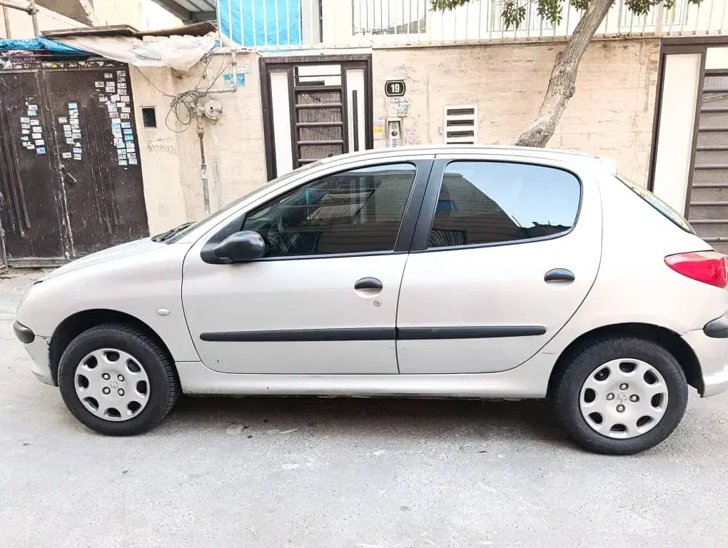 ۲۰۶ تیپ ۲ مدل ۱۳۸۷ فرانسه کم کار لازرورقی بینظیر|خودرو سواری و وانت|تهران, سجاد|دیوار