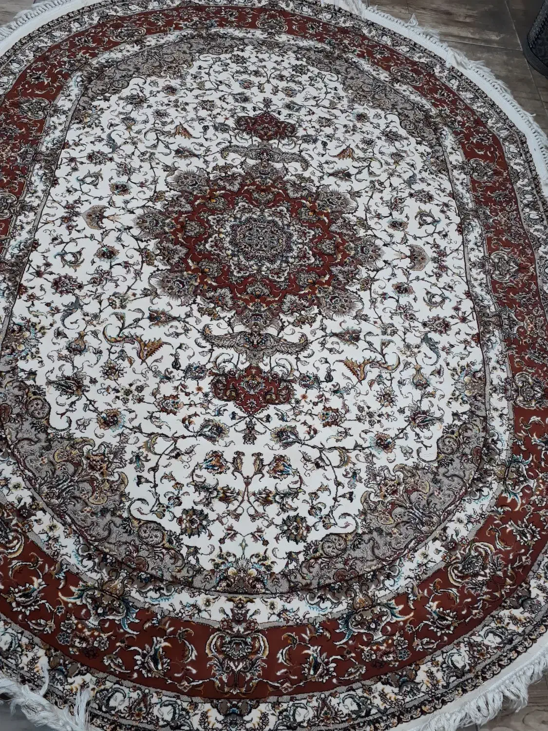 فرش آشپزخانه فرش اولیا۱۰۰۰شانه فرش بیضی ۱۵۰×۲|فرش|تبریز, |دیوار